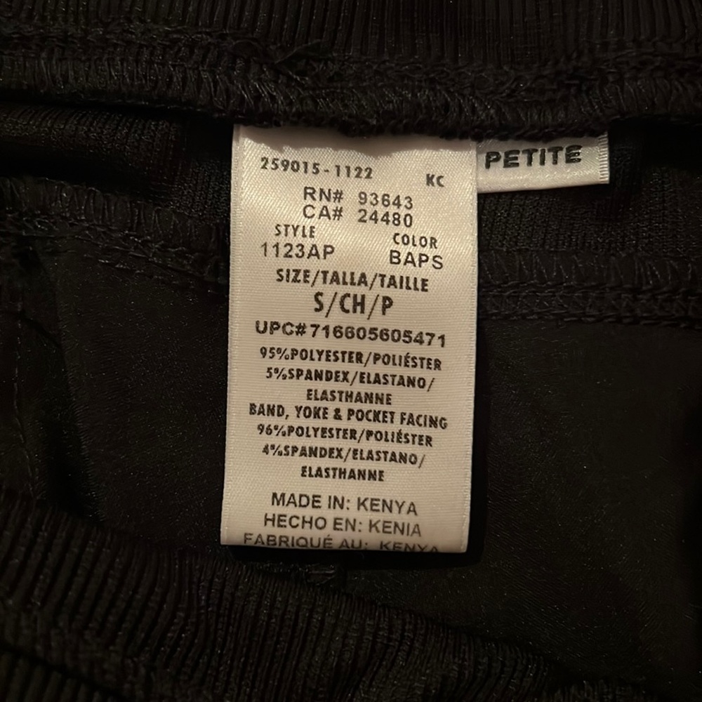 Infinity By Cherokee Straight Leg Drawstring Cargo Scrub Pants | SP - Picture 5 of 10